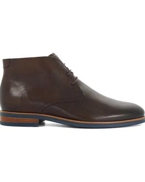 Dune Millers Chukka Boots - Brown