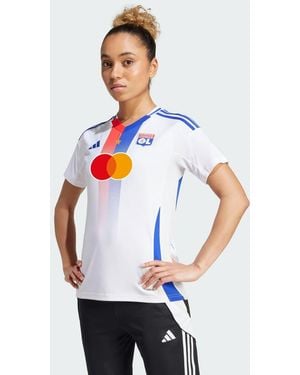 adidas Originals Maglia Home 24/25 Olympique Lyonnais - Bianco