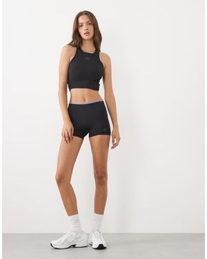 New Balance Pantalón Corto Con Gráfico Fast Days - Negro