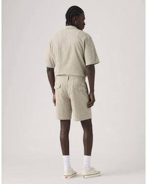 Levi's Xx Chino Authentic Relaxed Lightweight Twill Shorts - Natural