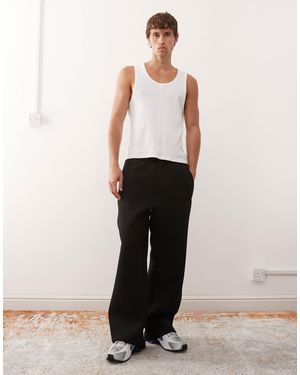 Weekday Wide Leg sweatpants - White
