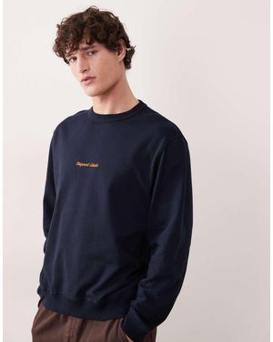 Jack & Jones Orginals Logo Sweatshirt - Blue