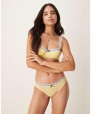 Free People So Sweet Balconette Bra - Brown