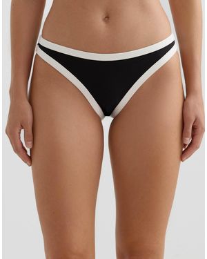 Oysho – klassische bikinihose - Schwarz