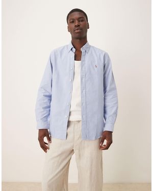 Polo Ralph Lauren Custom Fit Oxford Shirt - Blue