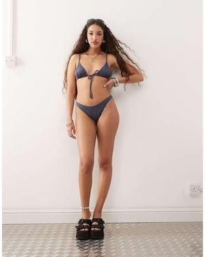 Weekday Mini Brazilian Bikini Bottoms - Natural