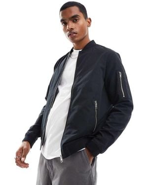 Jack & Jones Essential Bomber Jacket - Blue