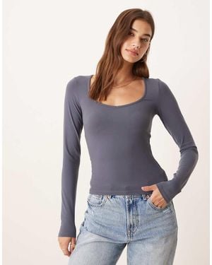 Cotton On Hold Me Long Sleeve - Blue