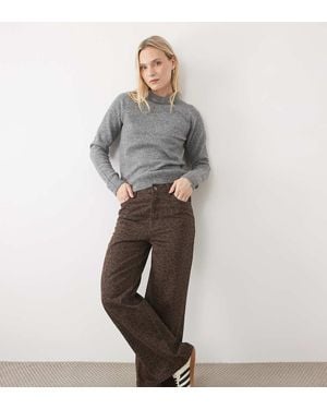 New Look Wide Leg Jeans - Grey