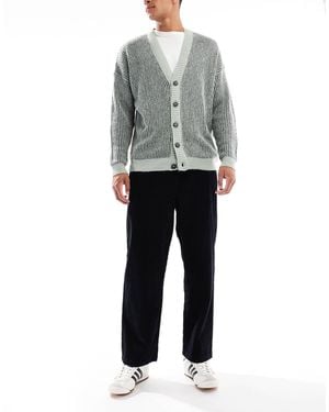 ASOS Oversized Tapered Pull On Pants - Gray