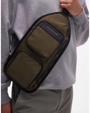 Tommy Hilfiger Sling Bag Backpack - Grey