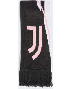 adidas Originals Bufanda Negra, Blanca Y Rosa Pétalo Con Diseño De La Primera Equipación Del Juventus De -Negro