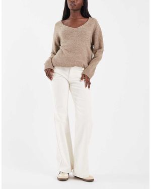 Levi's Jeans Flare Ribcage Bianchi - Bianco