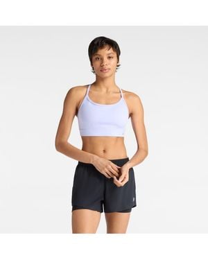 New Balance Nb Essential Yoga Bra - White