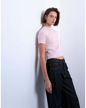 TOPSHOP Shrunken Everyday Tee - White