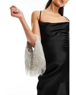 True Decadence Embellished Mini Grab Bag - Metallic