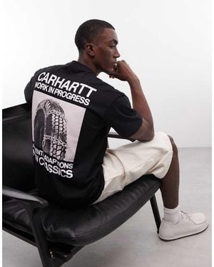 Carhartt Sean Hamilton 03 Back Print T-shirt - Black