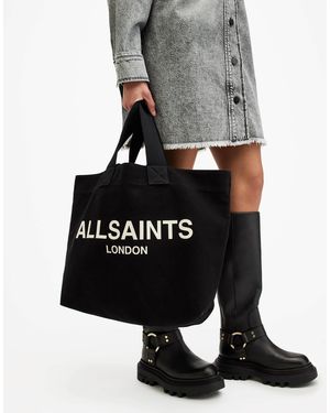 AllSaints Ali e/w - cabas en toile - Gris