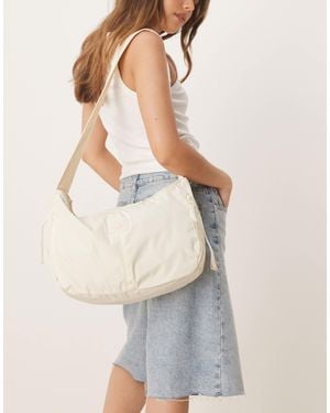 adidas Originals Crescent Crossbody Bag - Natural