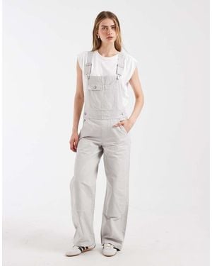 Levi's Peto Baggy De Estilo Workwear En Stone - Blanco