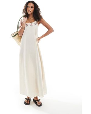 Native Youth Vestito Lungo - Bianco