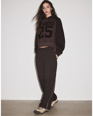 Stradivarius toggle jogger Trousers - Brown