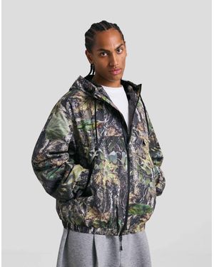 Bershka – funktionsjacke - Grau
