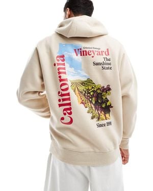 Criminal Damage Vineyard Hood Stone - White