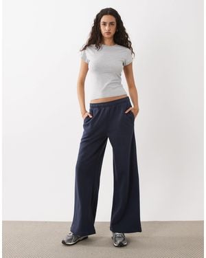Cotton On – weite jogginghose - Blau