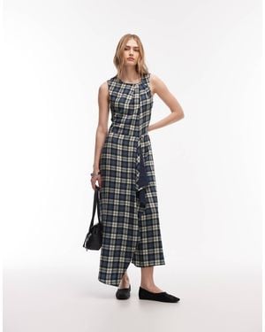 ASOS – asymmetrisches midikleid - Weiß