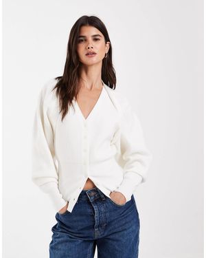 ASOS Cardigan mit doppelter lage - Weiß
