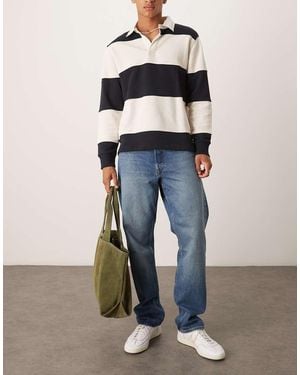 ARKET Ocean Loose Straight Leg Jeans - Blue