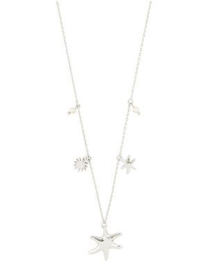 Pilgrim Prism Necklace - White
