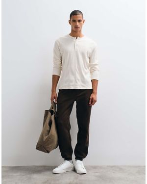 ASOS Essentials Oversized Joggers - White
