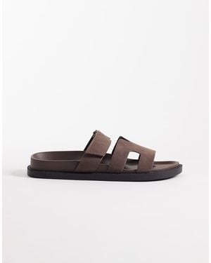 SEQWL Kidman Sandals With Straps - Brown