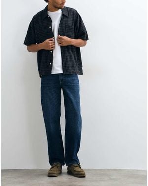 Timberland 5 Pocket Denim Trousers (Baggy) - Blue