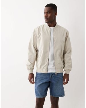 Only & Sons Bomber Jacket - Natural