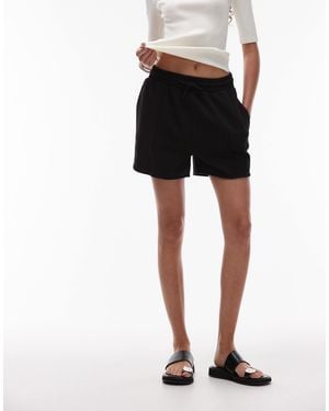 TOPSHOP Tall Pintuck jogger Short - Blue