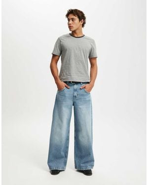 Cotton On Y2K Super Wide Jean - Blue