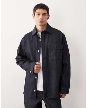 ASOS COLLECTIVE Denim Overshirt - Blue