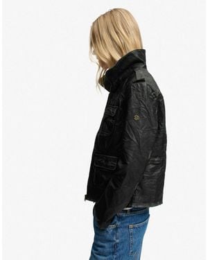 Superdry Angelina jacke - Schwarz