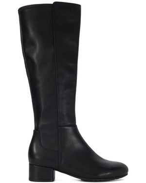 Dune Tayla Knee High Boots Std Fit - Black