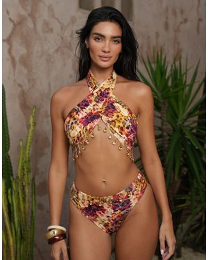Moda Minx X zoe servini - haut - Marron