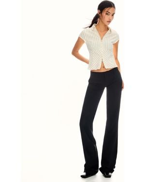 Bershka – bootcut-hose - Blau