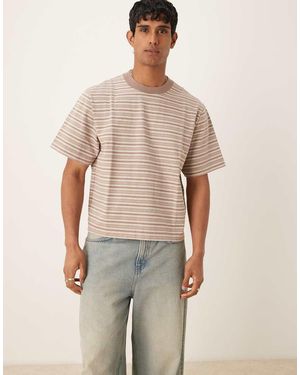 Abercrombie & Fitch T-Shirt Premium Taglio Corto - Neutro