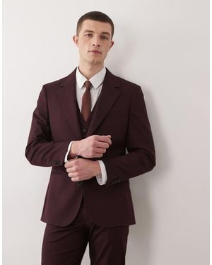 ASOS Skinny Suit Jacket - Purple