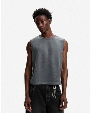 Bershka Gilet Casual - Grigio
