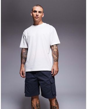 Calvin Klein Pantaloncini Cargo Grigi - Blu