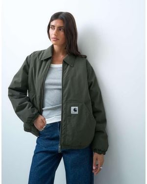 Carhartt Chaqueta Stanwood Con Bajo Abullonado En-Verde