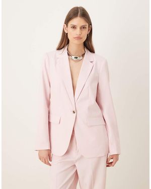 Vila Tailored Blazer Co-ord - Pink